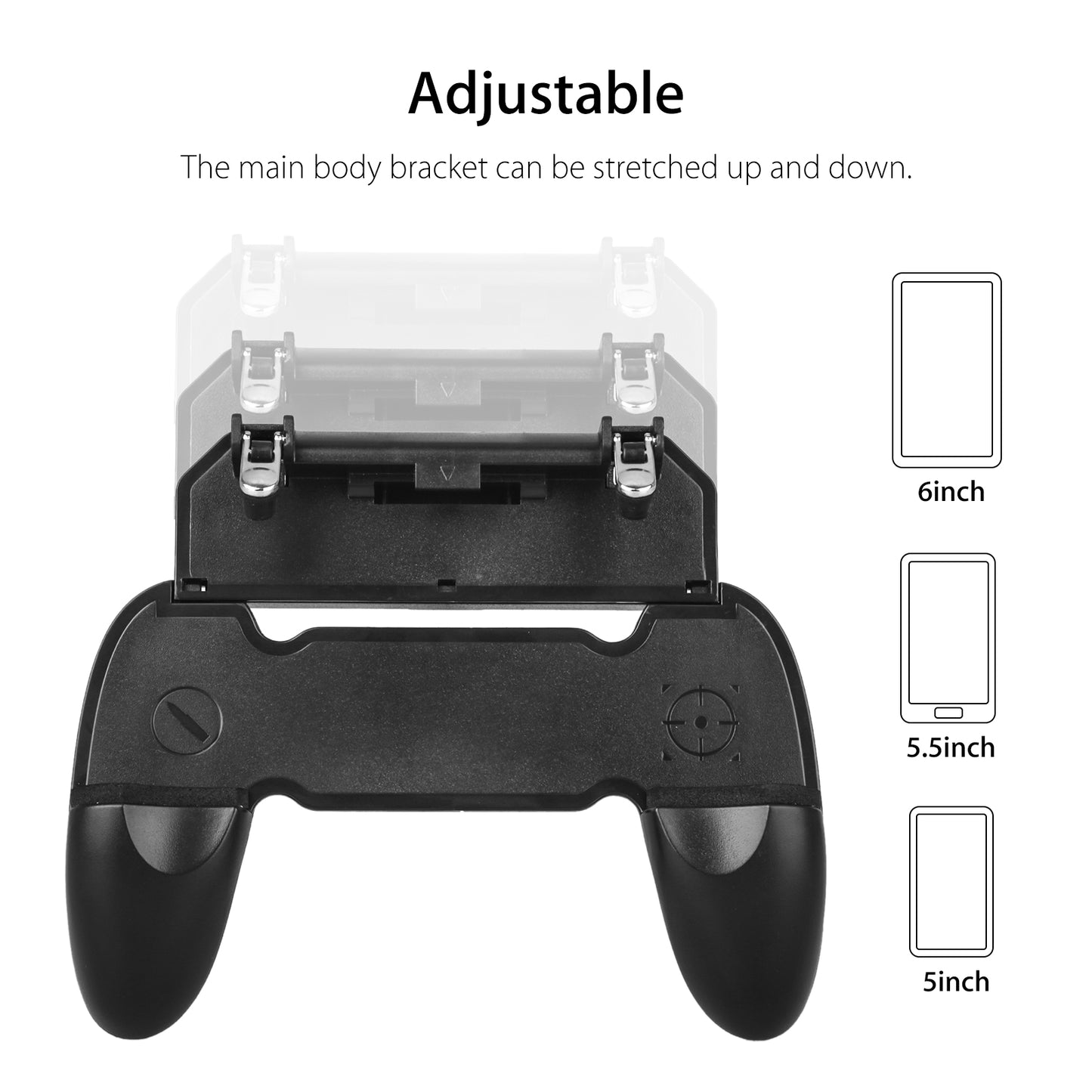 2 GATILLOS MOBILE GAME CONTROLLER