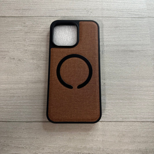 Iphone 15 Brown mag safe Cases