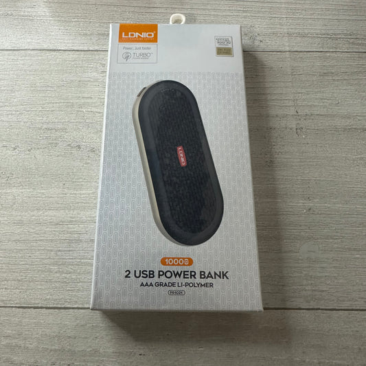 2 USB POWER BANK 10,000MAH