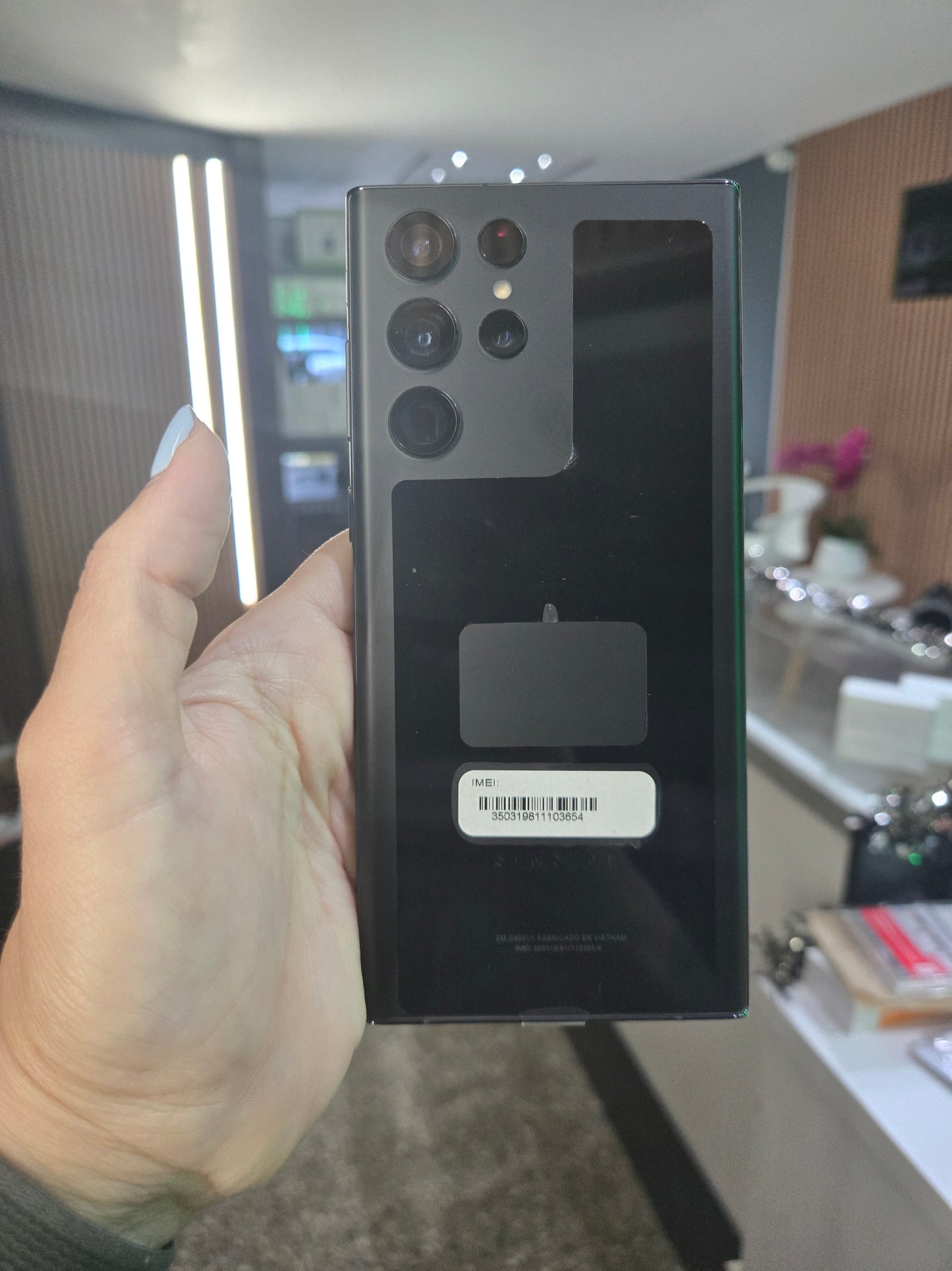 Samsung 22 ultra 5g/Claro