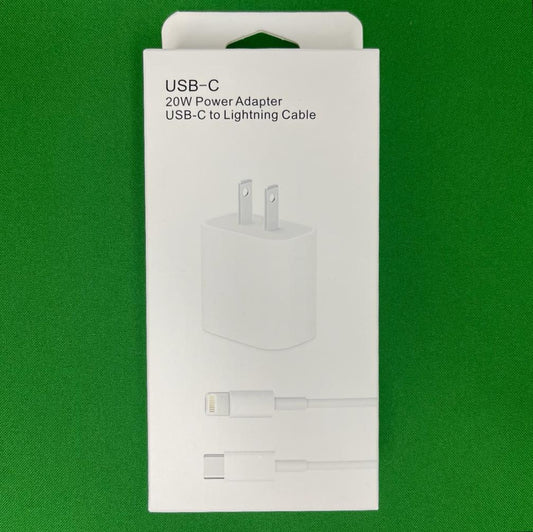 Combo Cargador de iPhone USB-C 20W